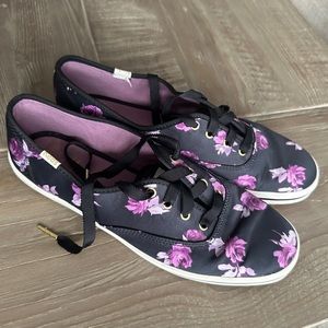 Keds × Kate Spade New York Champion Purple Floral
Sateen Sneakers